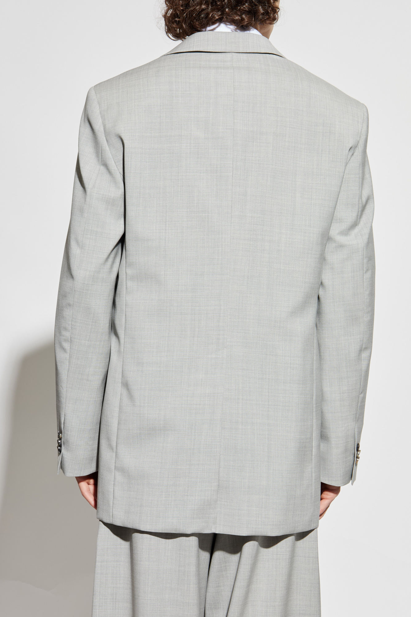 ジャケット LOEWE GREY WOOL BLAZER Wool blazer in grey - Loewe | Mytheresa